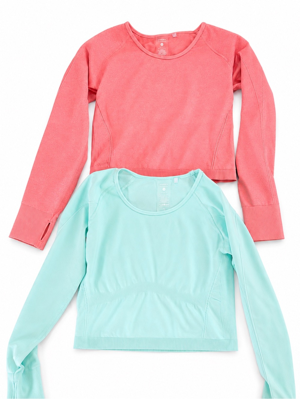DOYOUEVEN Seamless Cropped Long Sleeve Workout Tops Bundle L NWOT